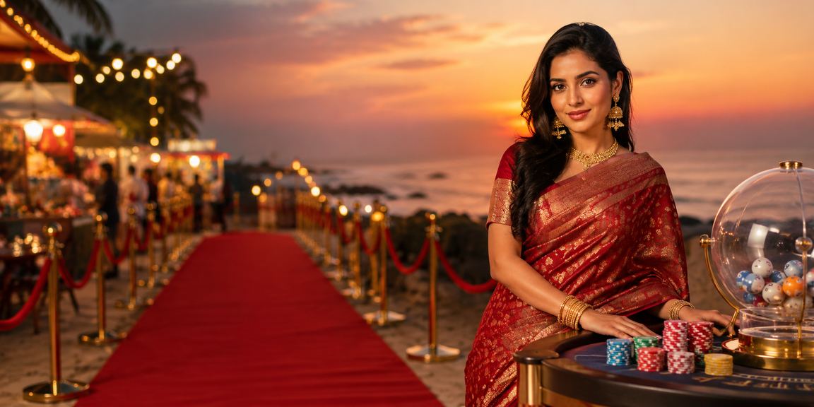 সেন্ট মার্টিনে লটারির হালকা দৃশ্য